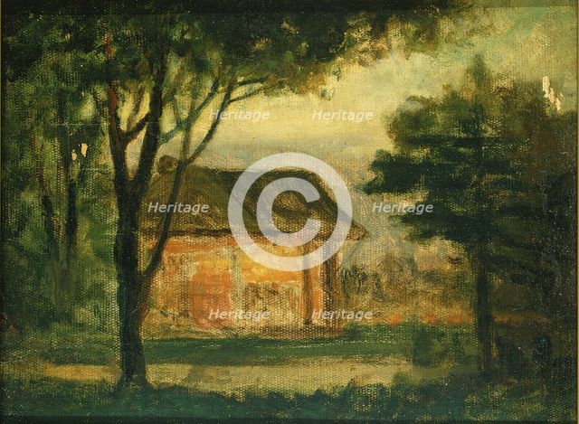 The Old Homestead, n.d. Creator: Edward Mitchell Bannister.