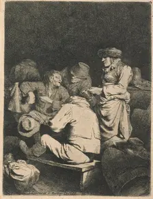 The old hostess, c. 1660. Creator: Cornelis Bega
