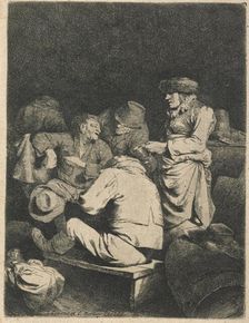 The old hostess, c. 1660. Creator: Cornelis Bega