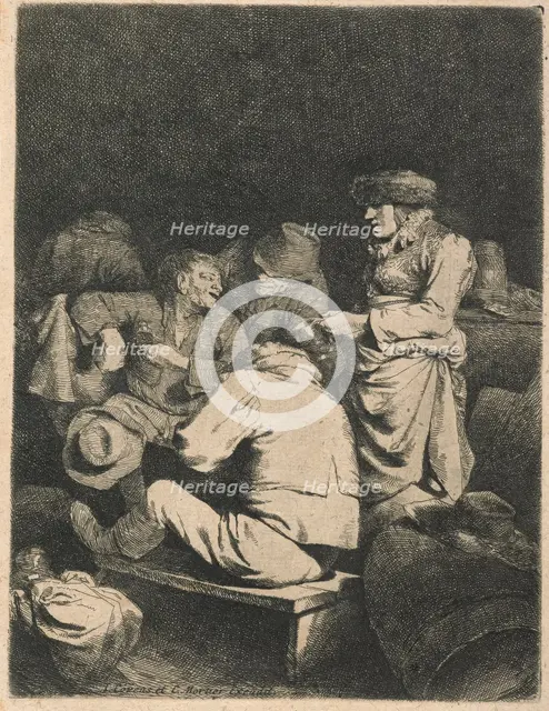 The old hostess, c. 1660. Creator: Cornelis Bega.