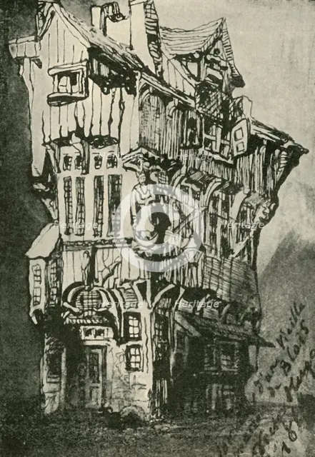 'The Old House at Blois', 19th century, (1902) Creator: Unknown.