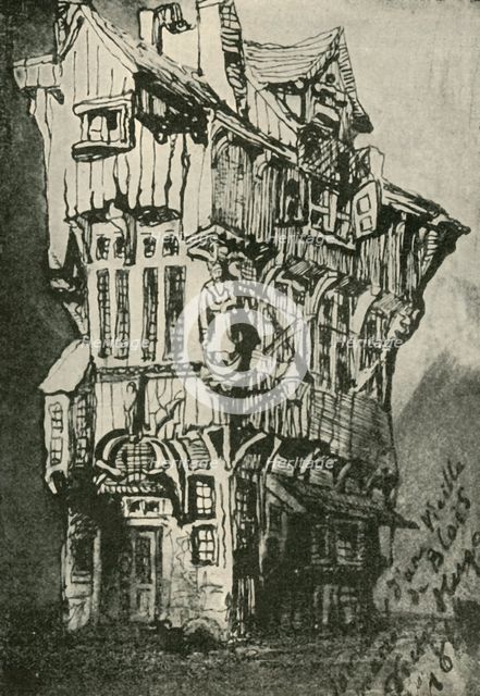 'The Old House at Blois', 19th century, (1902) Creator: Unknown.