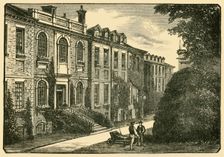 The Old House, from the Masters Garden 1898. Creator: Unknown