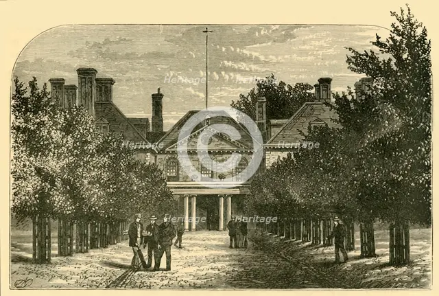 'The Old House, frrom the Court', 1898. Creator: Unknown.