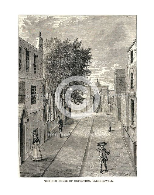 The Old House of Detention, 1878. Artist: Unknown