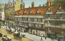 The Old Houses, Holborn, London c1910. Creator: Unknown