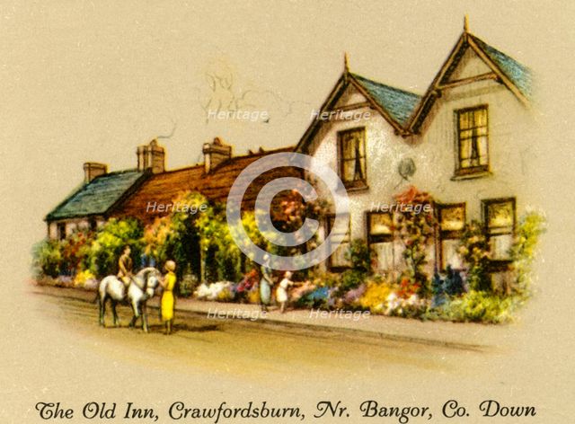 'The Old Inn, Crawfordsburn, Nr. Bangor, Co. Down', 1936.   Creator: Unknown.