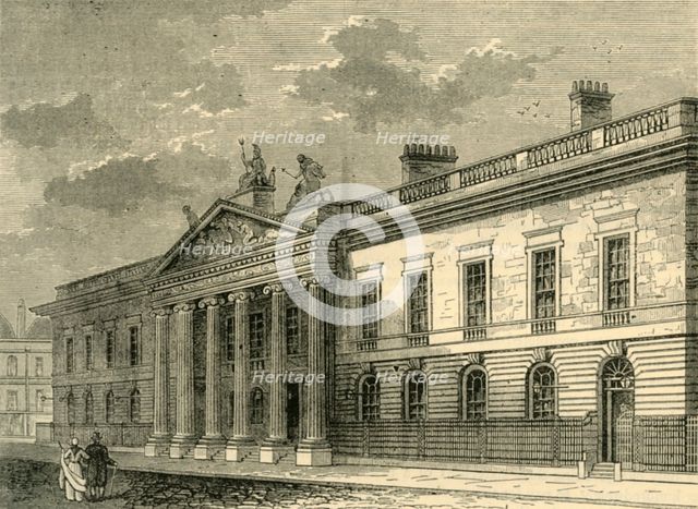 'The Old India Office, Leadenhall Street in 1803', (c1872). Creator: Unknown.