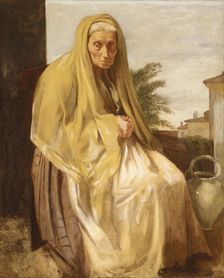 The Old Italian Woman, 1857. Creator: Edgar Degas