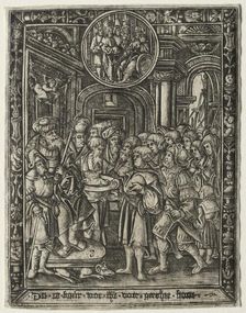 The Old King on His Throne, c. 1520. Creator: Unknown