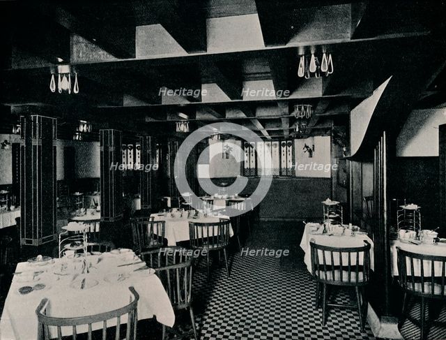 The Old Kitchen at Miss Cranston's Tea House, Argyle Street, Glasgow, c1906. Artist: Unknown