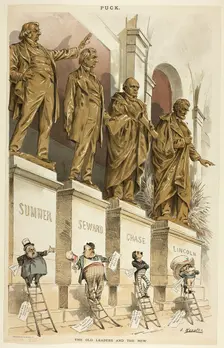 The Old Leaders and the New, n.d. Creator: Joseph Keppler