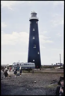 The Old Lighthouse, Dungeness, Lydd, Shepway, Kent, 1972. Creator: Dorothy Chapman