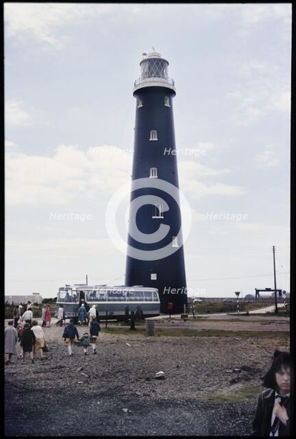 The Old Lighthouse, Dungeness, Lydd, Shepway, Kent, 1972. Creator: Dorothy Chapman.