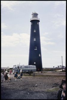 The Old Lighthouse, Dungeness, Lydd, Shepway, Kent, 1972. Creator: Dorothy Chapman