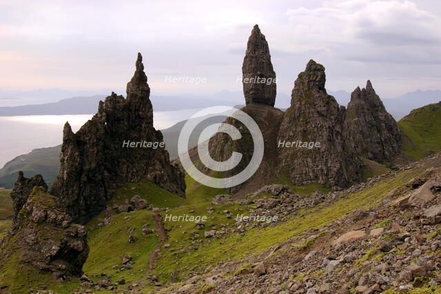 The Old Man of Storr, Isle of Skye, Highland, Scotland.