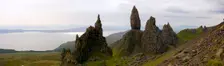 The Old Man of Storr, Isle of Skye, Highland, Scotland. Creator: Peter Thompson
