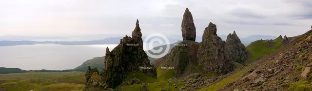 The Old Man of Storr, Isle of Skye, Highland, Scotland. Creator: Peter Thompson.