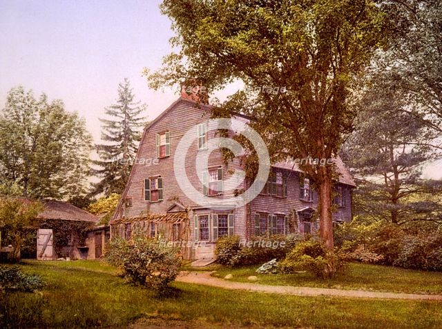 The Old Manse, Concord, c1900. Creator: Unknown.