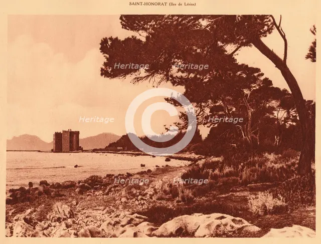 'The old Monastery, Saint-Honorat', 1930. Creator: Unknown.