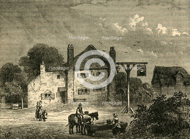 'The Old "Mother Red Cap", in 1746', (c1876). Creator: Unknown.