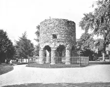 The Old Norse Tower, Newport, Rhode Island, USA, c1900. Creator: Unknown