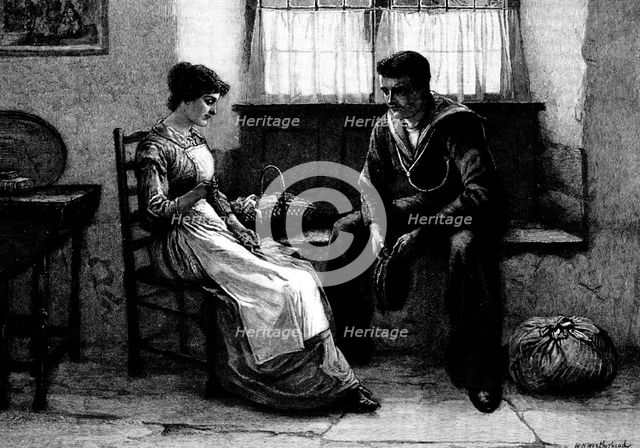 "The Old, Old Story" by William. H. Weatherhead, 1895. Creator: Unknown.
