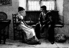 "The Old, Old Story" by William. H. Weatherhead, 1895. Creator: Unknown