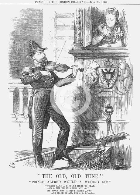 "The Old, Old Tune", 1873. Creator: Joseph Swain.