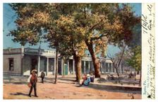 The Old Palace, Santa Fe, New Mexico, USA, c1900s.Artist: Gilette