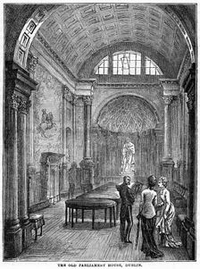 The Old Parliament House, Dublin, 19th century