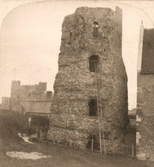 'The Old Pharos of Dover, Roman Lighthouse, England 1900. Creator: Works and Sun Sculpture Studios