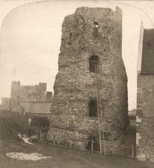 'The Old Pharos of Dover, Roman Lighthouse, England 1900. Creator: Works and Sun Sculpture Studios