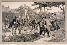 The Old Physic Garden of the Society of Apothecaries at Chelsea, 1750 1890. Creator: Thomas W Lascelles