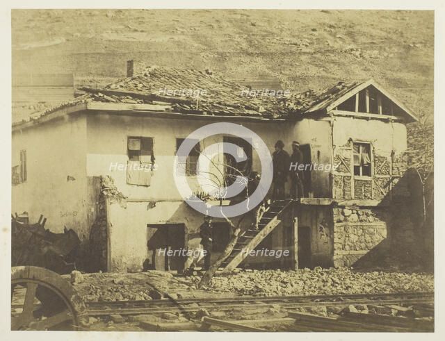 The Old Post Office, Balaklava, 1855. Creator: Roger Fenton.