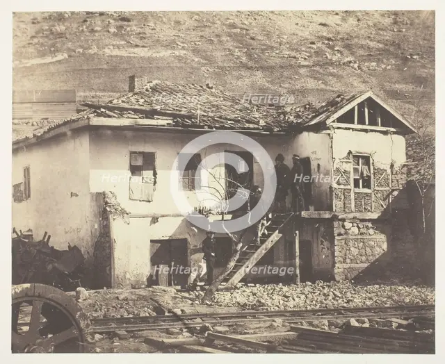 The Old Post Office, Balaklava, 1855. Creator: Roger Fenton.