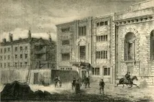 The Old Post Office, in Lombard Street, about 1800 (c1872). Creator: Unknown