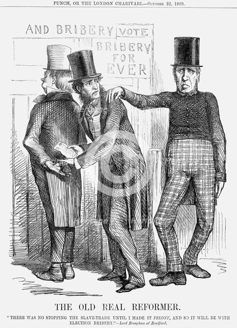 'The Old Real Reformer', 1859. Creator: Unknown.