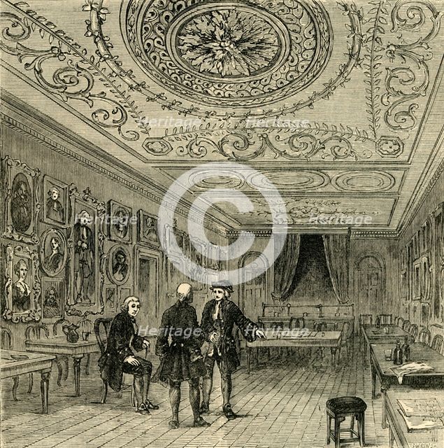 'The Old Room at Evans's.', (1881). Creator: Unknown.