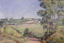 The old road from Anneberg, 1934. Creator: William Lonnberg