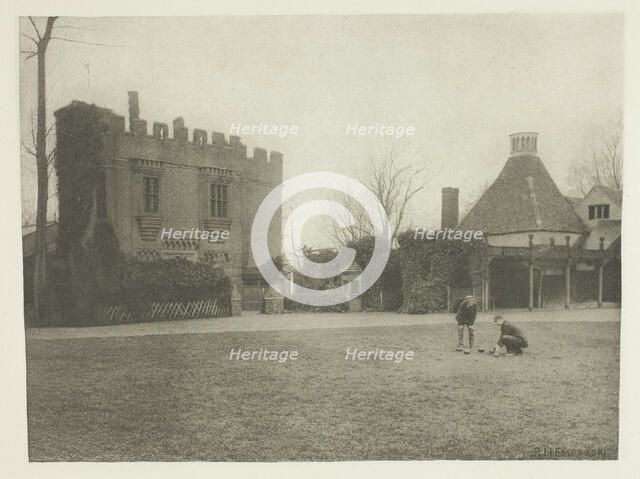 The Old Rye House, 1880s. Creator: Peter Henry Emerson.
