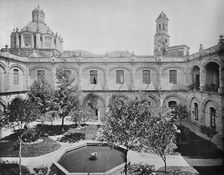 The Old San Hipolito Convent, City of Mexico c1897. Creator: Unknown