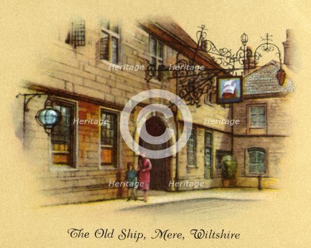 'The Old Ship, Mere, Wiltshire', 1939.   Creator: Unknown.
