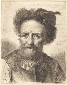 The Old Soldier, c. 1750. Creator: Georg Friedrich Schmidt
