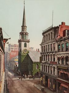 The Old South Church (i.e., Old South Meeting House), Boston, c1900. Creator: Unknown