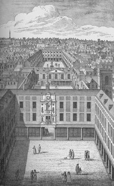 The Old St. Thomas's Hospital in Bermondsey, which replaced the earlier monastic buildings in 1701