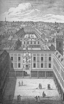 The Old St. Thomas's Hospital in Bermondsey, which replaced the earlier monastic buildings in 1701