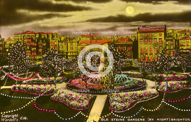 The Old Steine Gardens, Brighton, Sussex, c1940. Artist: Unknown
