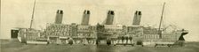 The Olympic (46,439 Tons) Shown in Section c1930. Creator: Unknown