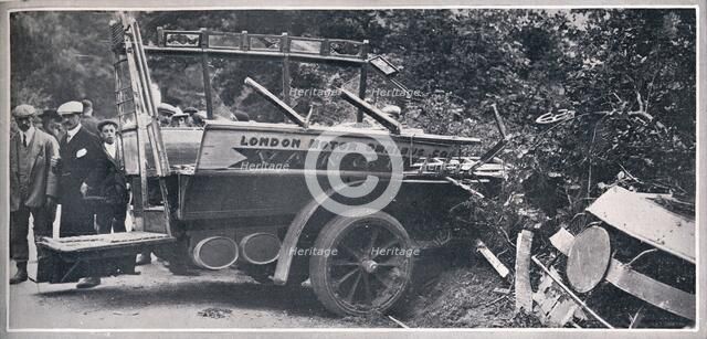 The Omnibus after the Smash, 1906. Artist: Unknown